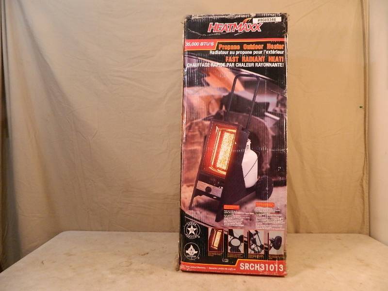 lot 4 image: New HeatMaxx Propane Outdoor Heater