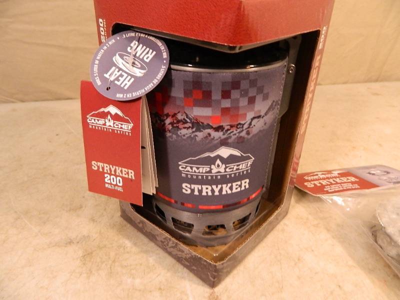 New Camp Chef Stryker 200 and New Pot Support Adapter Generator