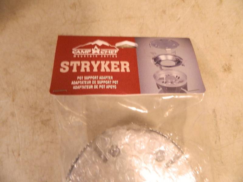 New Camp Chef Stryker 200 and New Pot Support Adapter Generator