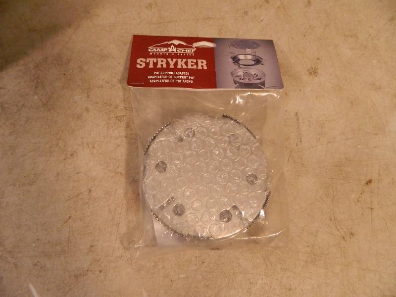 New Camp Chef Stryker 200 and New Pot Support Adapter Generator