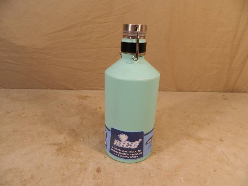 lot 9 image: New nICE 65 Oz Vacuumed Sealed Stainless Steel Growler