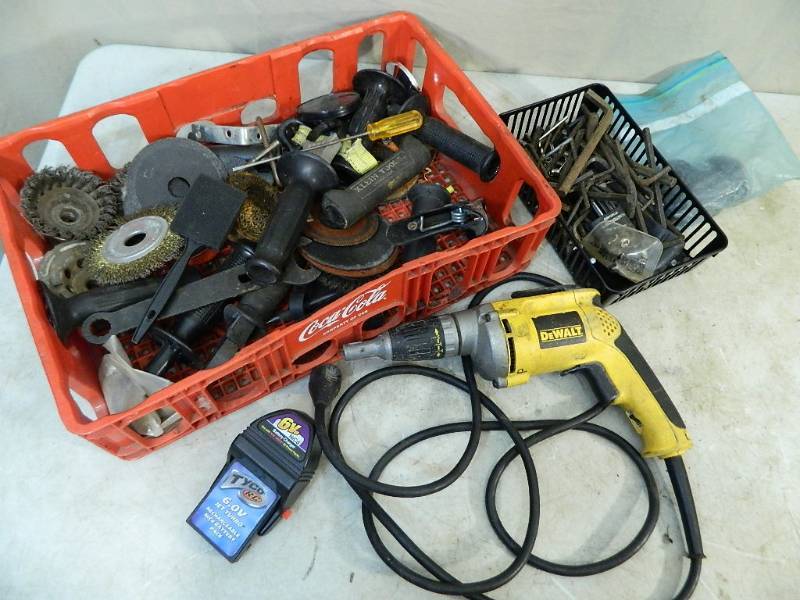 lot 90 image: DeWalt Screw Gun, Allen Wrenches, and More