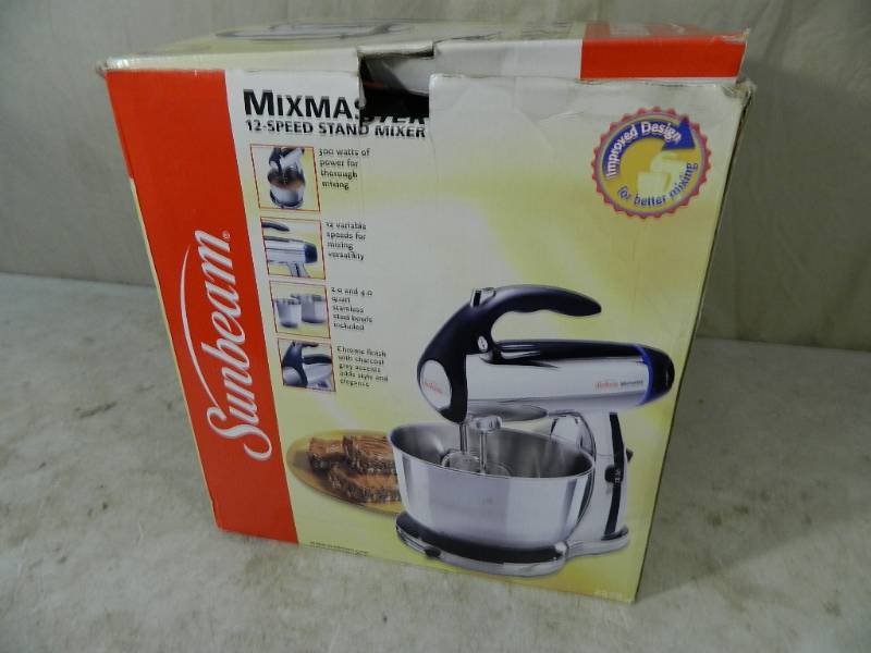 lot 114 image: New Sunbeam Stand Mixer