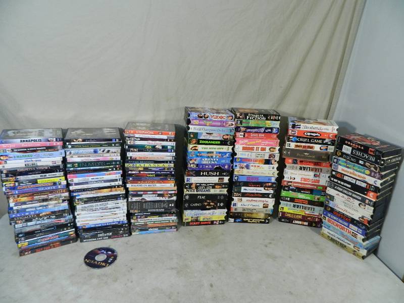 lot 125 image: DVDs, VHS, Etc