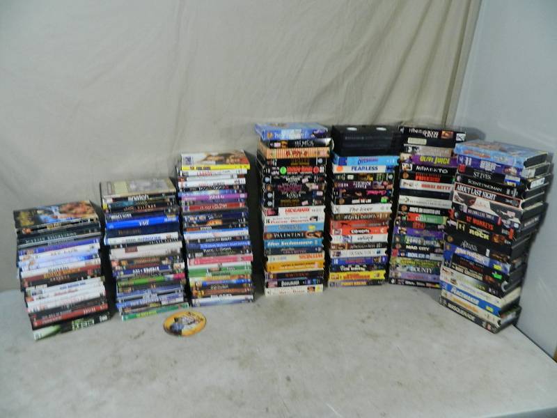 lot 127 image: DVDs, VHS, Etc