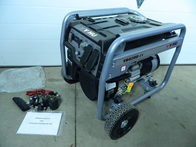 lot 1 image: New 4000 Inverter Watt Generator