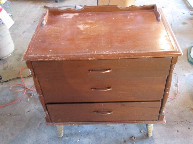lot 89 image: Vintage wood stand...