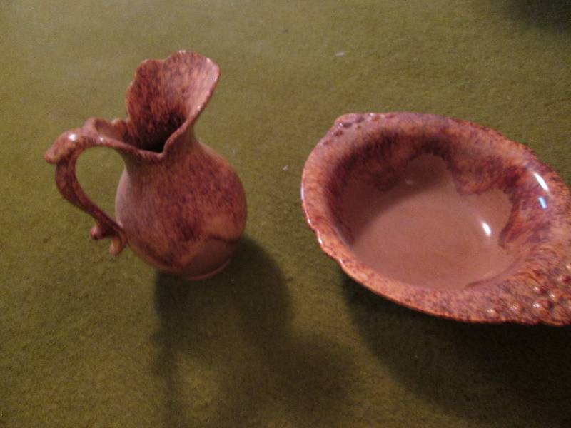 lot 127 image: Pitcher and basin...