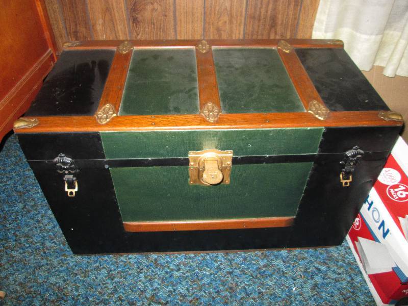 lot 134 image: Wood trunk...