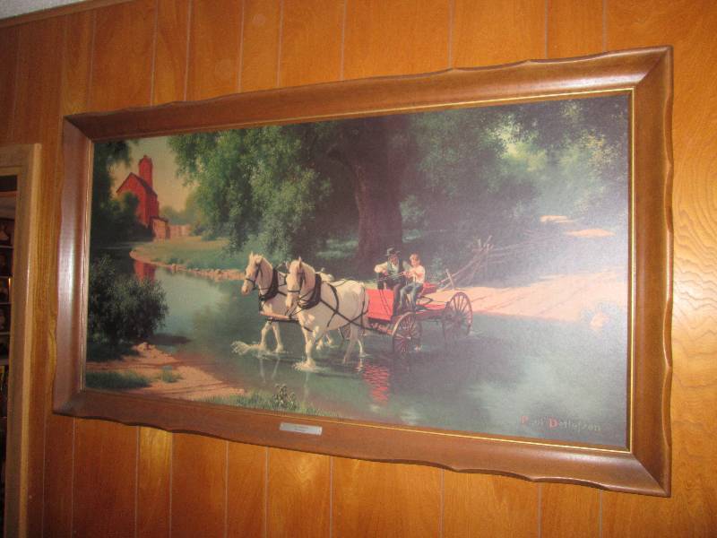 lot 230 image: Large print Big Moment by Paul De...