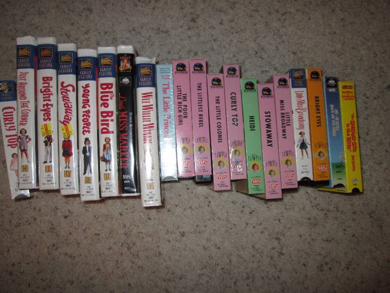 lot 243 image: Lot of Shirley Temple and other mov...