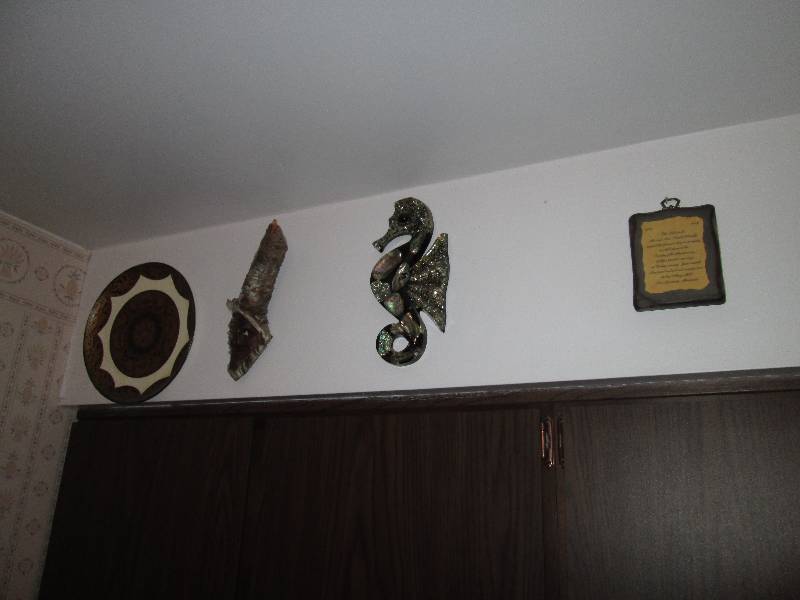 lot 311 image: wall Dcor- wood carving...