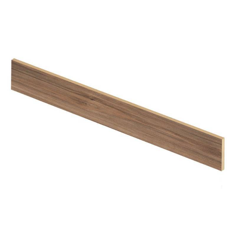 lot 27 image: 5 Cases of Lakeshore Pecan 47 in. Length x 12 in. Deep x 7-38 in. Height Laminate Riser to be Used with Cap A Tread