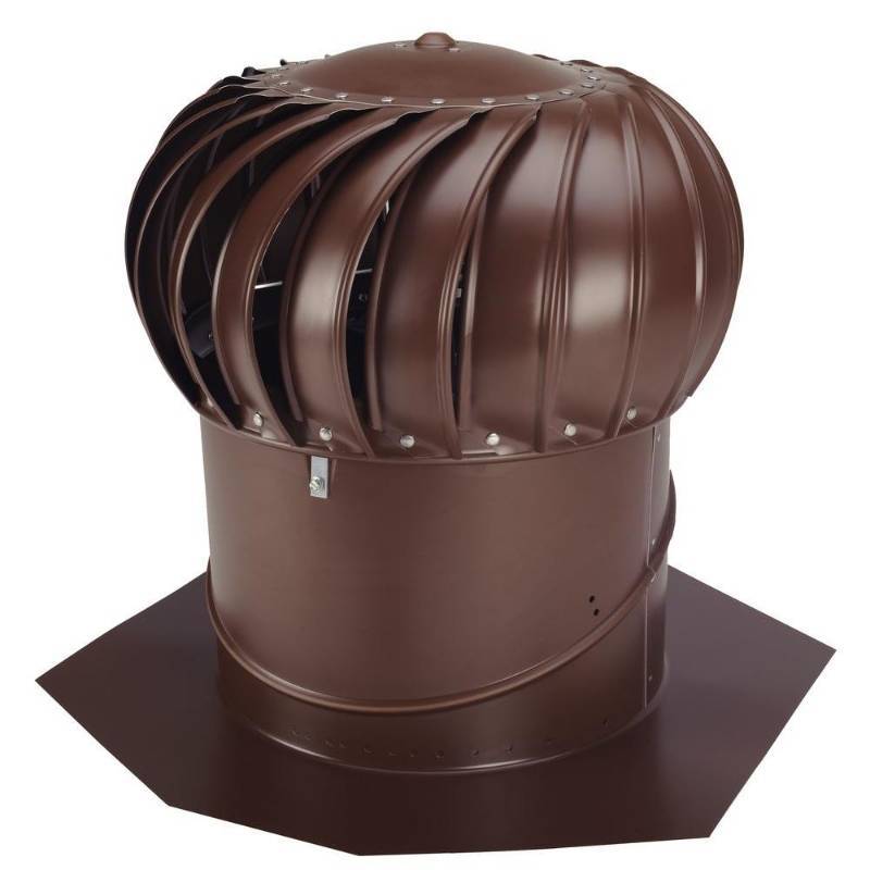 lot 89 image: Whirlybird 14 in. Brown Aluminum Internally Braced Wind Turbine, Model BIB14BR