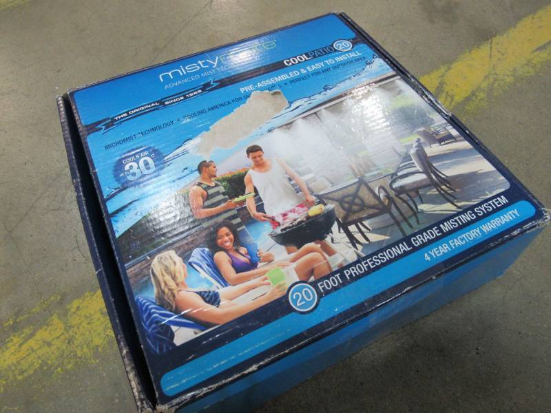 lot 71 image: Misty Mate Cool Patio 20 Low Pressure Patio Misting System. Model 16020