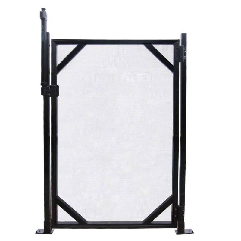 lot 157 image: GLI Pool Products 5 ft. x 30 in. Safety Fence Gate for In Ground Pools, NE187