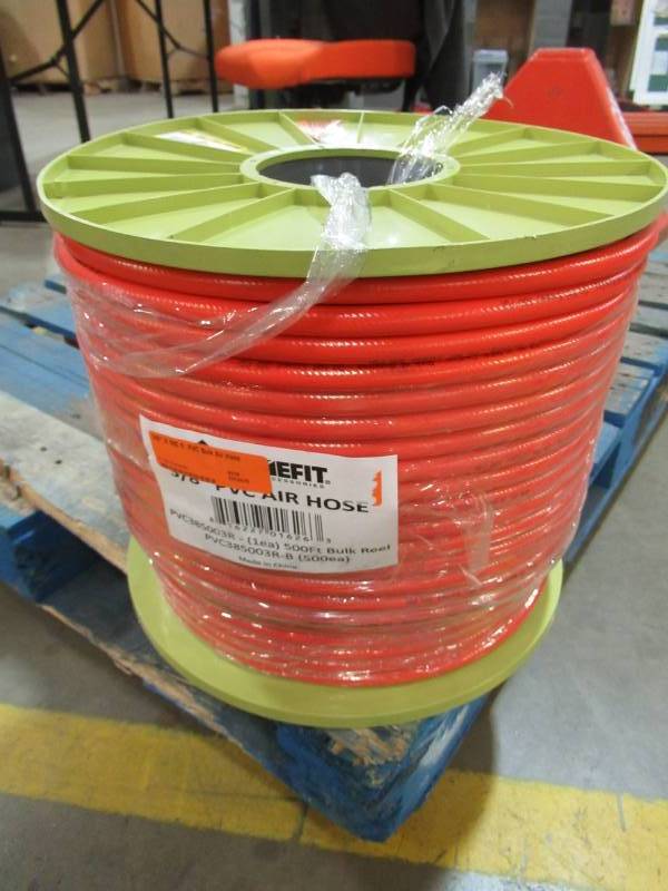 lot 170 image: Primefit 38 X 500 ft. PVC Bulk Air Hose, Model PVC385003R
