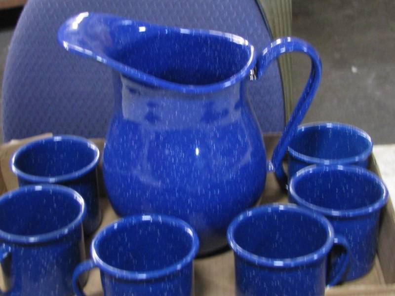 Blue Enamelware