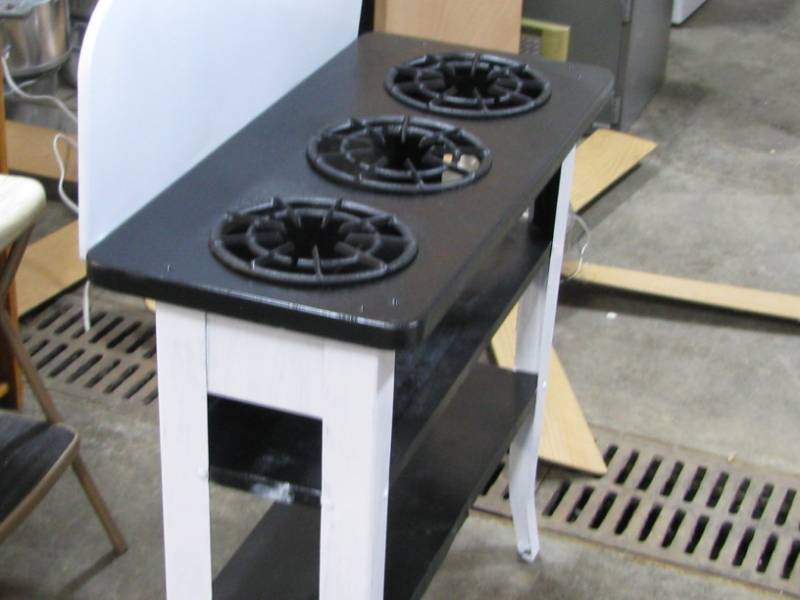 Metal Stove Stand