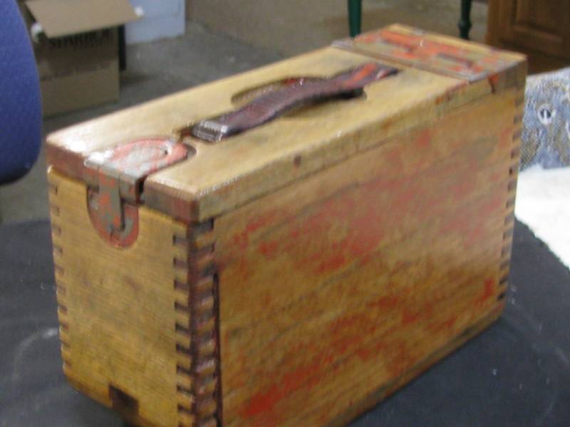 Vintage Ammo Box