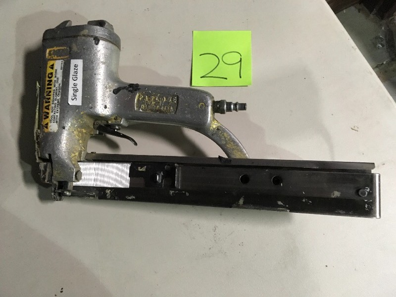 lot 29 image: Paslode Pneumatic stapler gun used in working condition