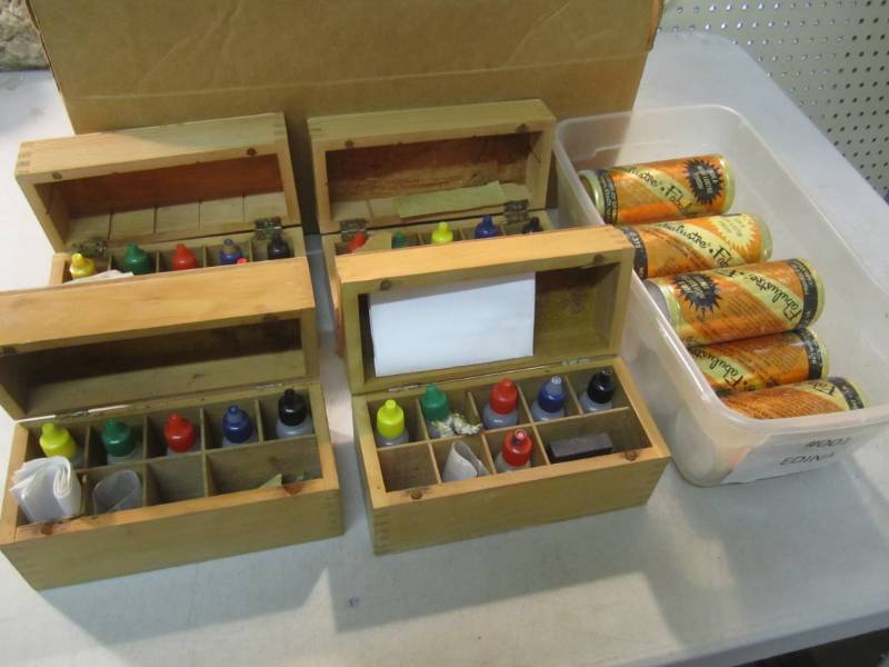 lot 50 image: Lot of 10 Metal Testing Kits in Woo...