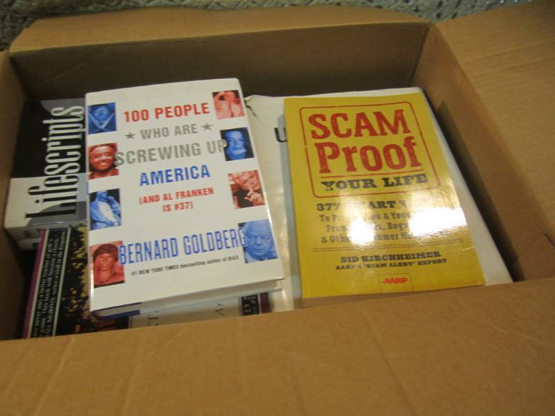lot 75 image: Box Full of Books  D-3...