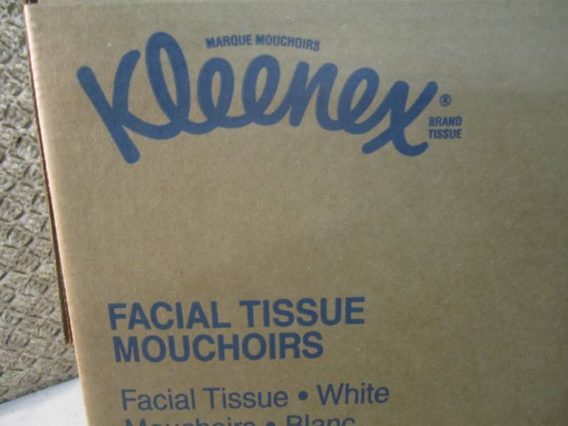 lot 89 image: Case of 48 Boxes of Kleenex Facial ...