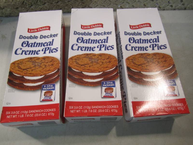lot 139 image: 3 Boxes of Little Debbie Double Dec...