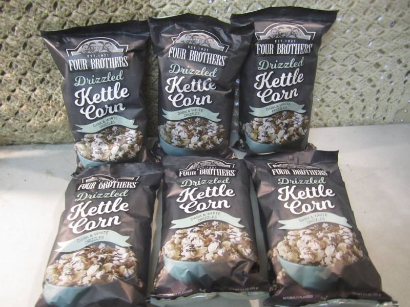 lot 141 image: 6 Bags of Four Brothers Drizzled Ke...