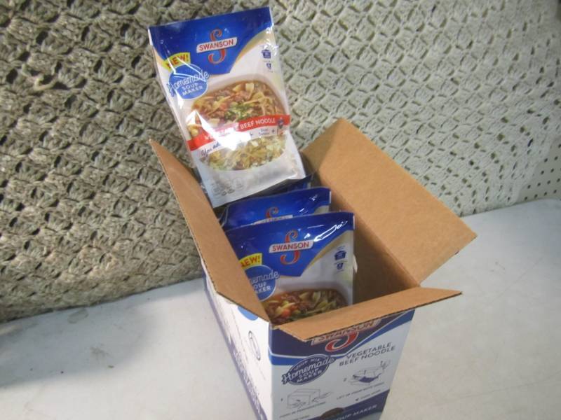 lot 162 image: Case of 5 Bags of Swanson Homemade ...