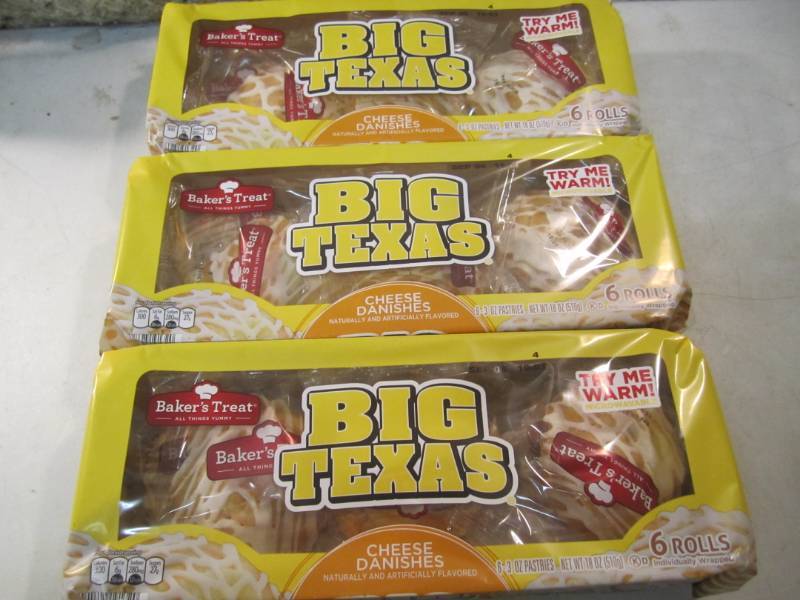 lot 171 image: 3 - 6 Roll Packs of Big Texas Chees...