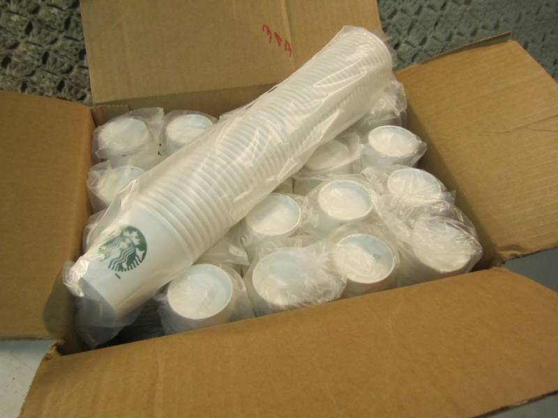 lot 205 image: Case of 1000 Solo 4 ounce Hot Drink...