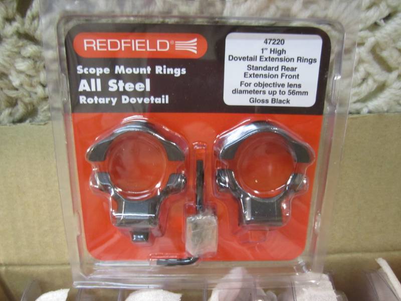 lot 212 image: Case of 12 RedField Scope Mount Rin...