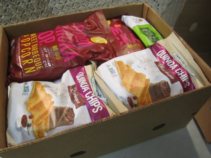 lot 236 image: Banana Box Full of Various Bags of ...