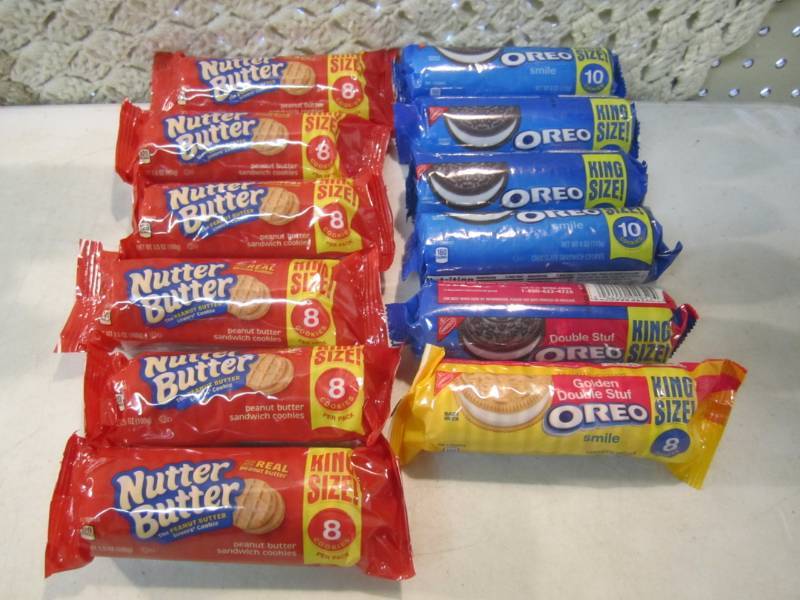 lot 242 image: Mixed Lot of 12 Packs of Nutter But...