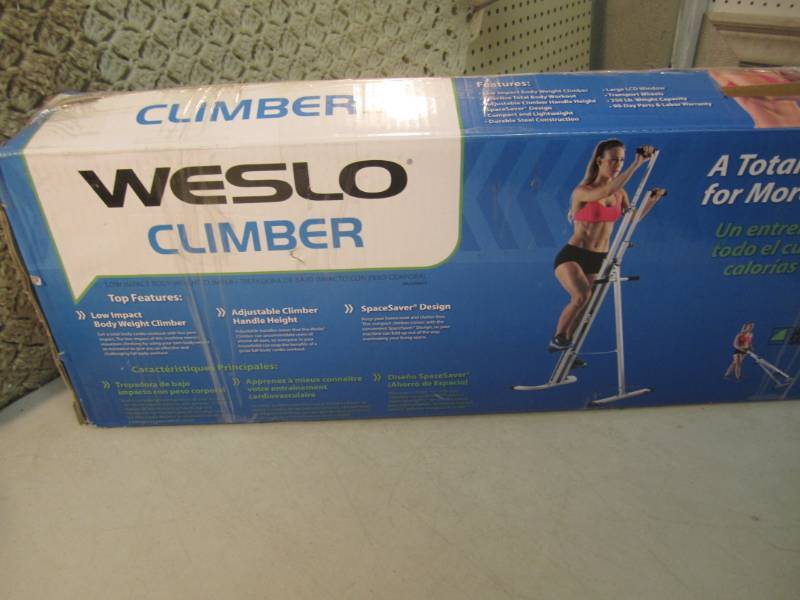 lot 276 image: Weslo ClimberTotal Body Workout Cli...