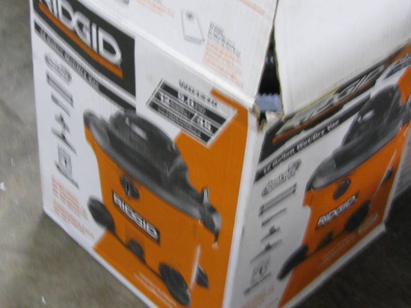 Ridgid 12g WetDry Vac