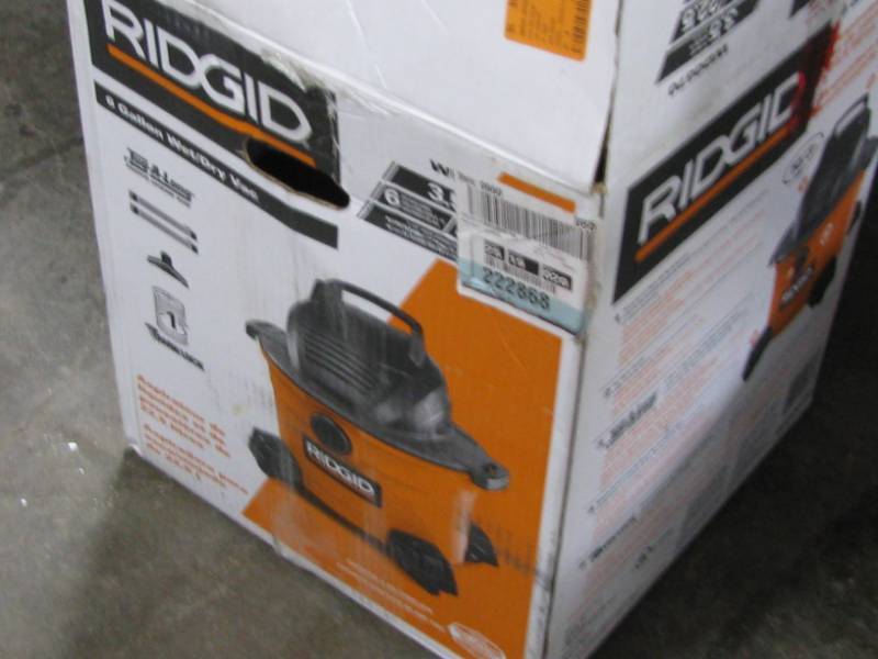 Ridgid 6g WetDry Vac
