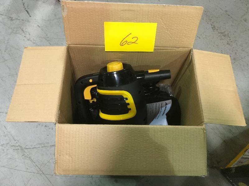 lot 62 image: McCulloch Handheld Steam Cleaner in working condition