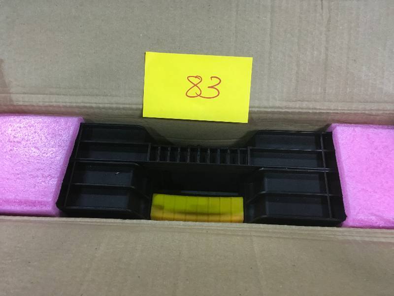 lot 83 image: KETER FOLDING WORK TABLE MASTERPRO open box not used
