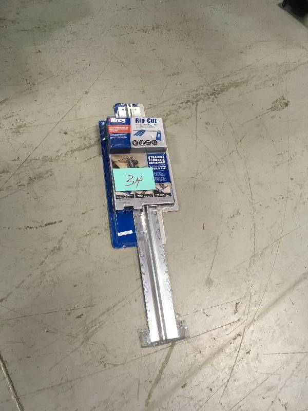 lot 34 image: Kreg 24 in. Rip-Cut Aluminum Circular Saw Guide