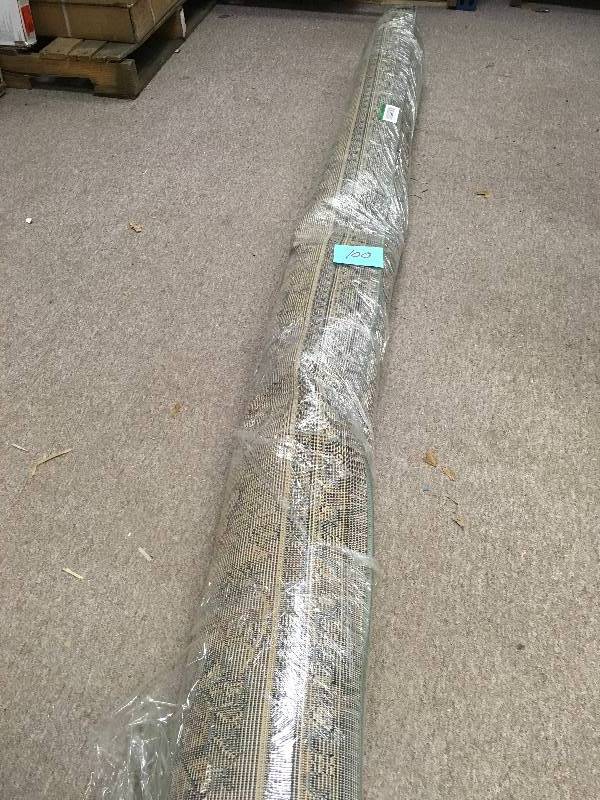 lot 100 image: Ottomanson Traditional Oriental Seafoam Green 8 ft. x 10 ft. Area Rug