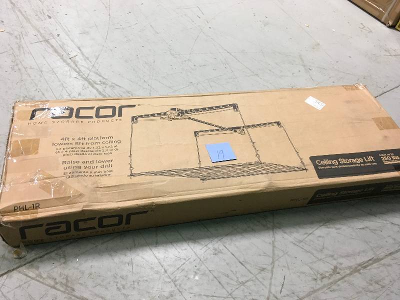lot 19 image: Racor PHL-1R HeavyLift open box in good condition