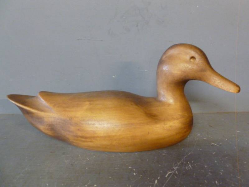 Wooden Duck Decoration