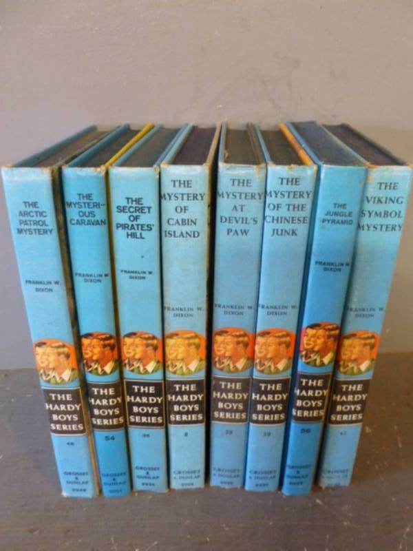 Vintage Hardy Boys Books