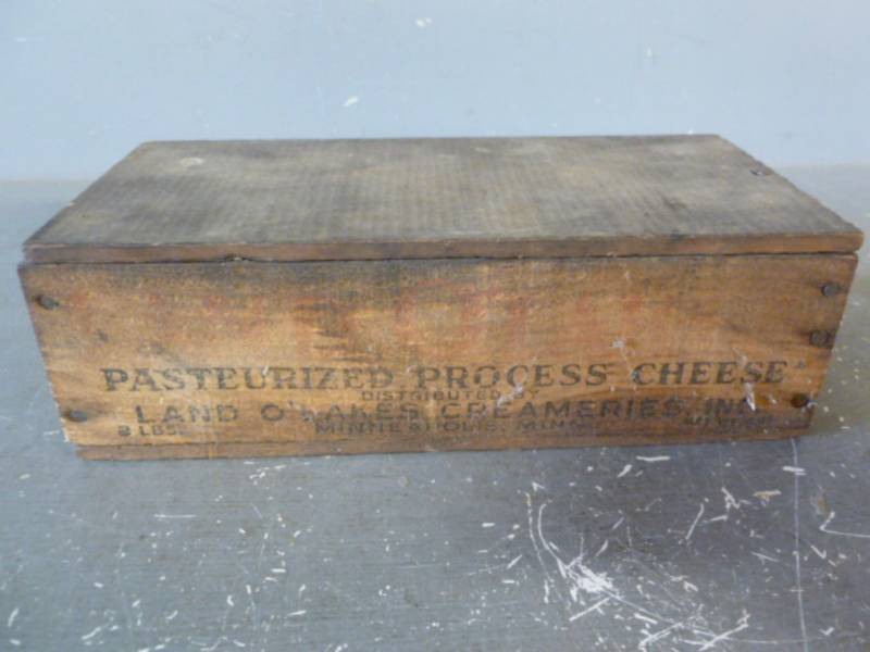 Vintage Cheese Box