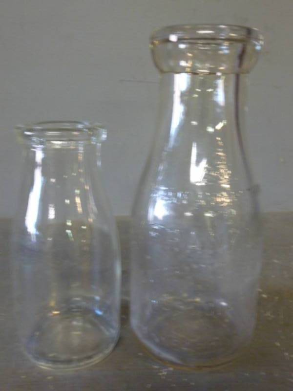 Vintage Milk Bottles