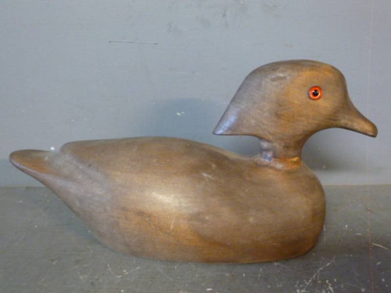 Wooden Duck Decoration
