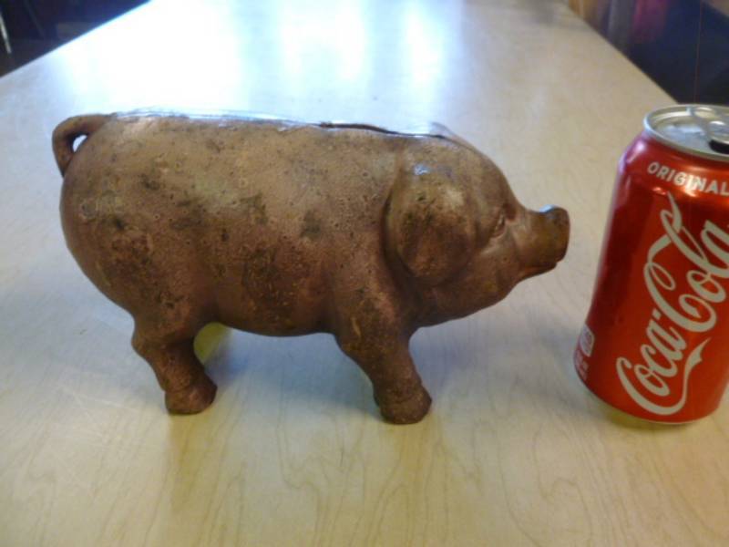 Cast Iron Coin Bank